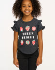 Berry Bright Ruffle Sleeve Tee GIRLS chaserbrand