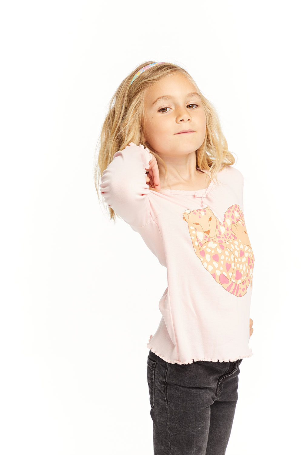 Leopard Love Long Sleeve GIRLS chaserbrand