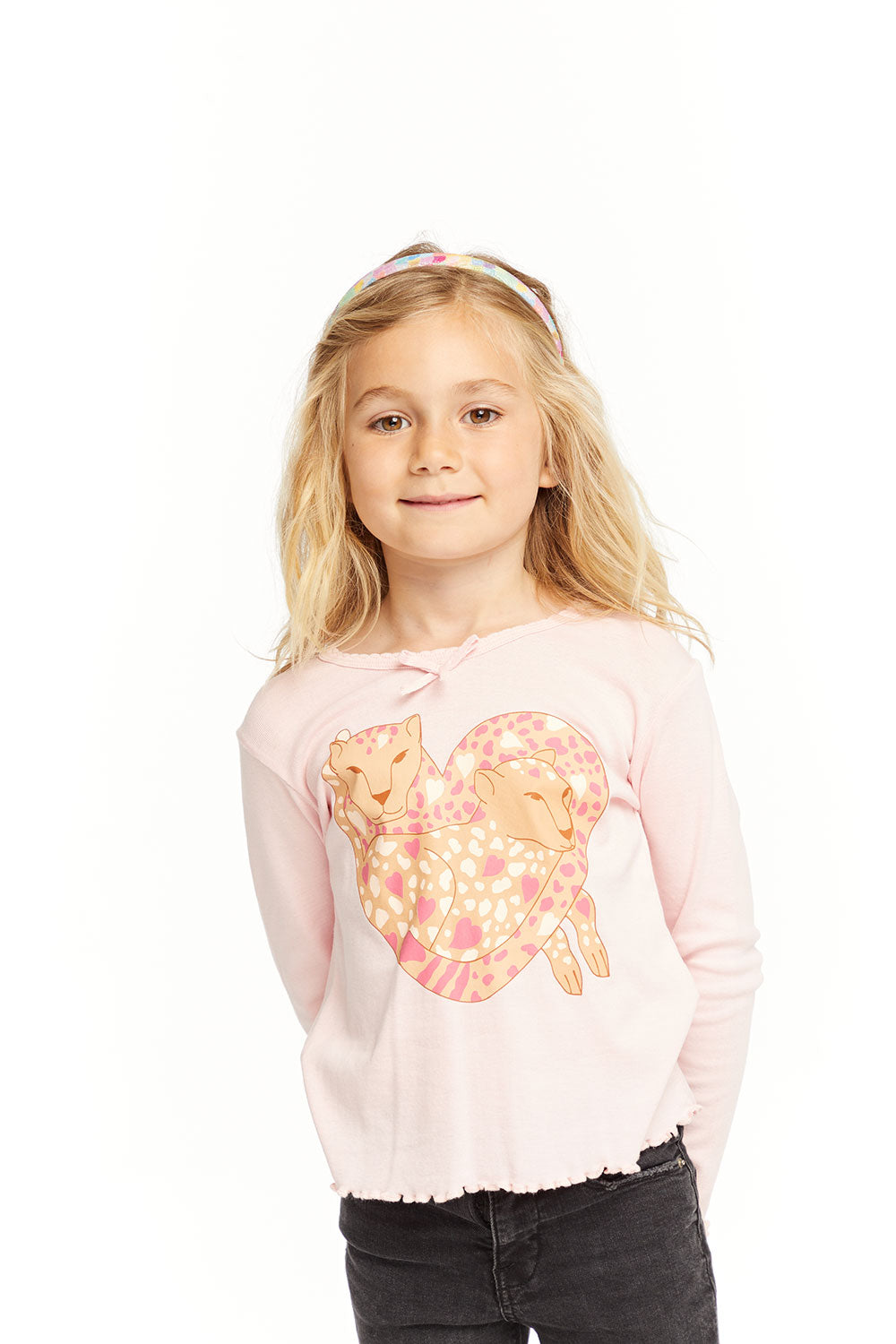 Leopard Love Long Sleeve GIRLS chaserbrand