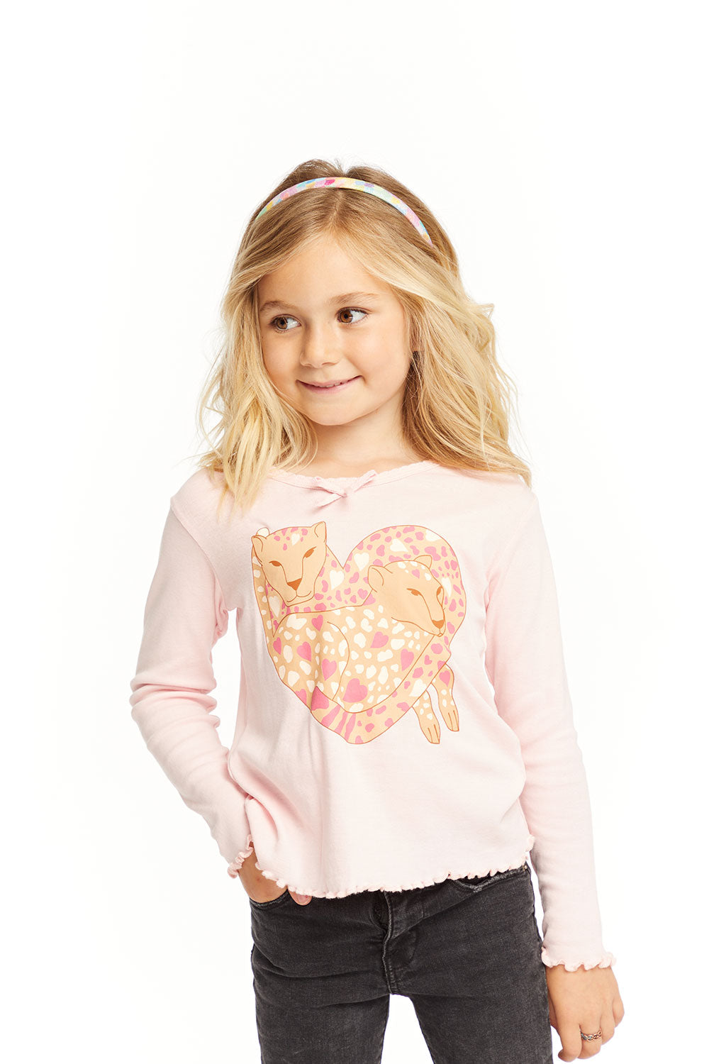 Leopard Love Long Sleeve GIRLS chaserbrand