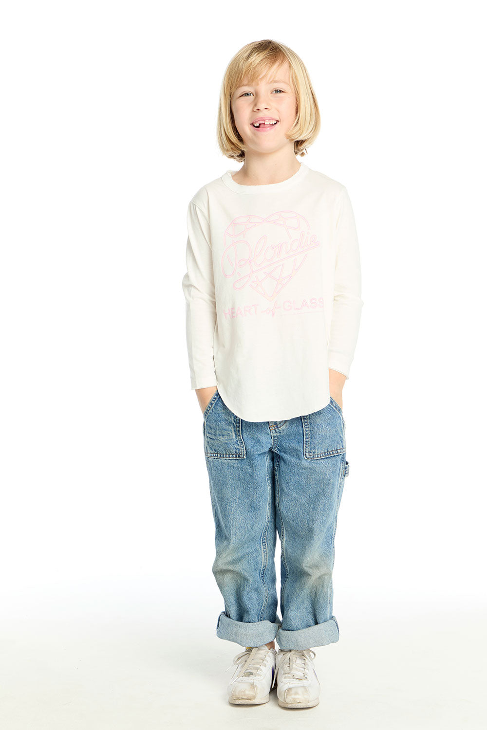 Blondie Heart Of Glass Long Sleeve Girls chaserbrand