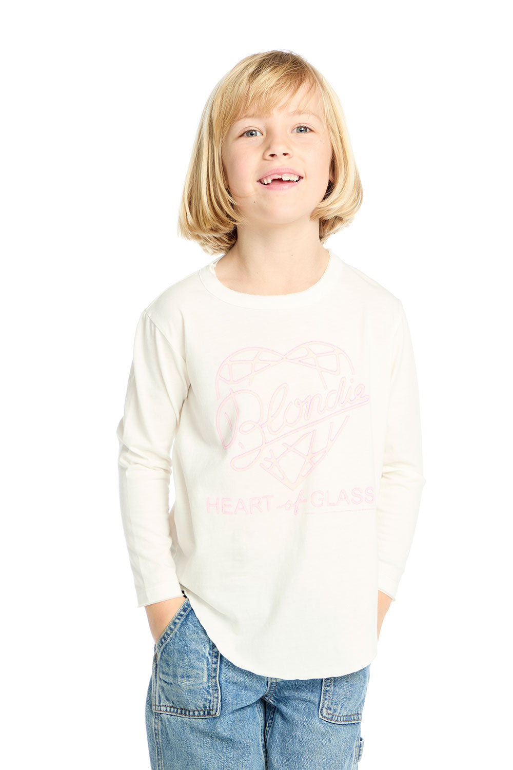 Blondie Heart Of Glass Long Sleeve Girls chaserbrand