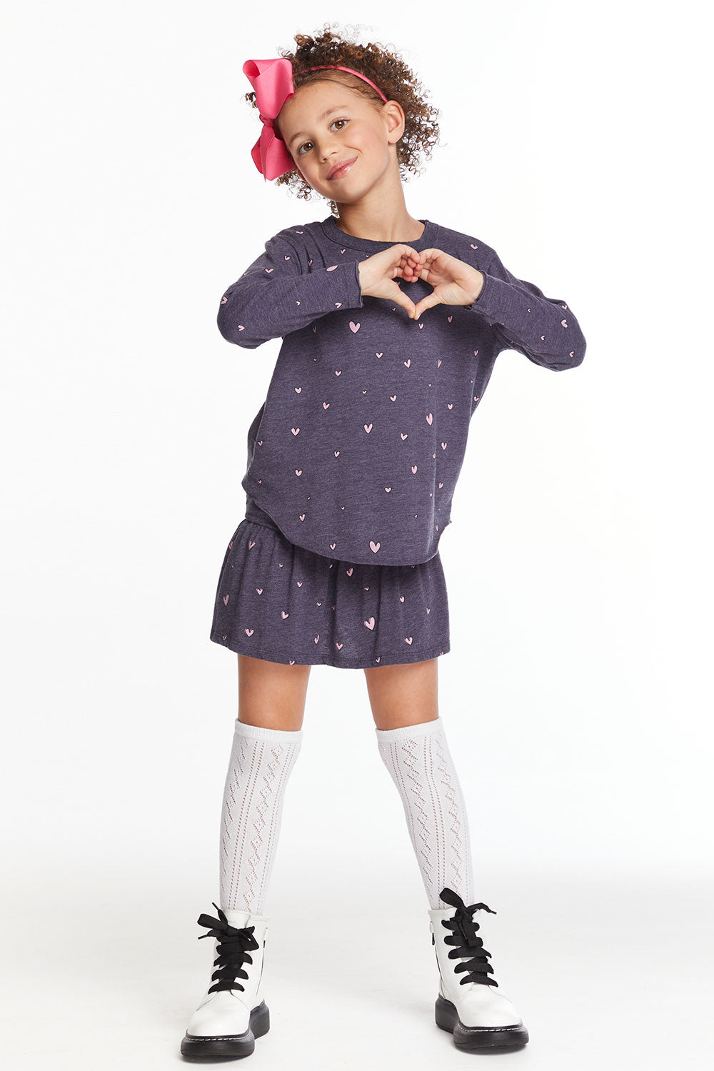 Hearts Girls Tee Girls chaserbrand