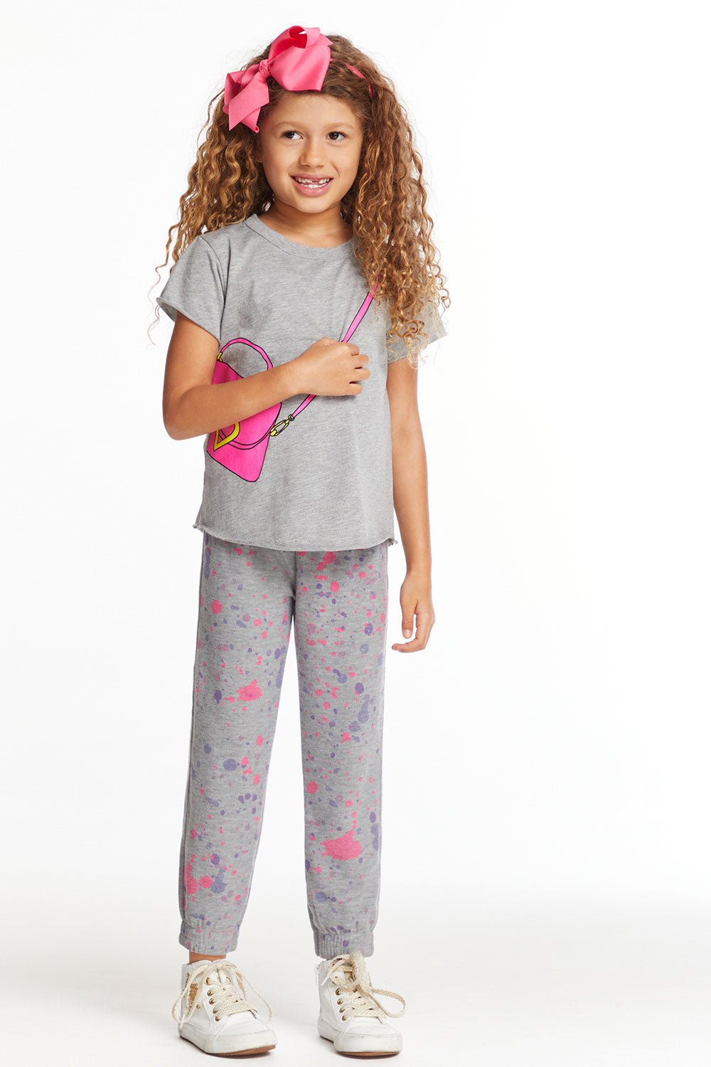 Cute Purse Girls Crew Neck Tee Girls chaserbrand