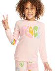 Peace Raglan Pullover GIRLS chaserbrand