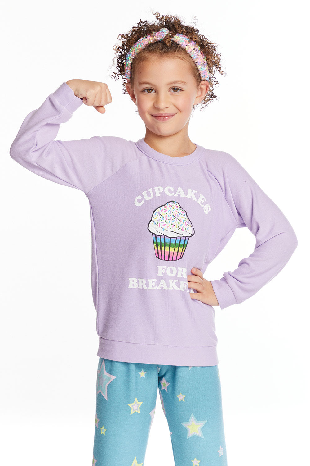 Cupcakes For Breakfast Girls Pullover Girls chaserbrand