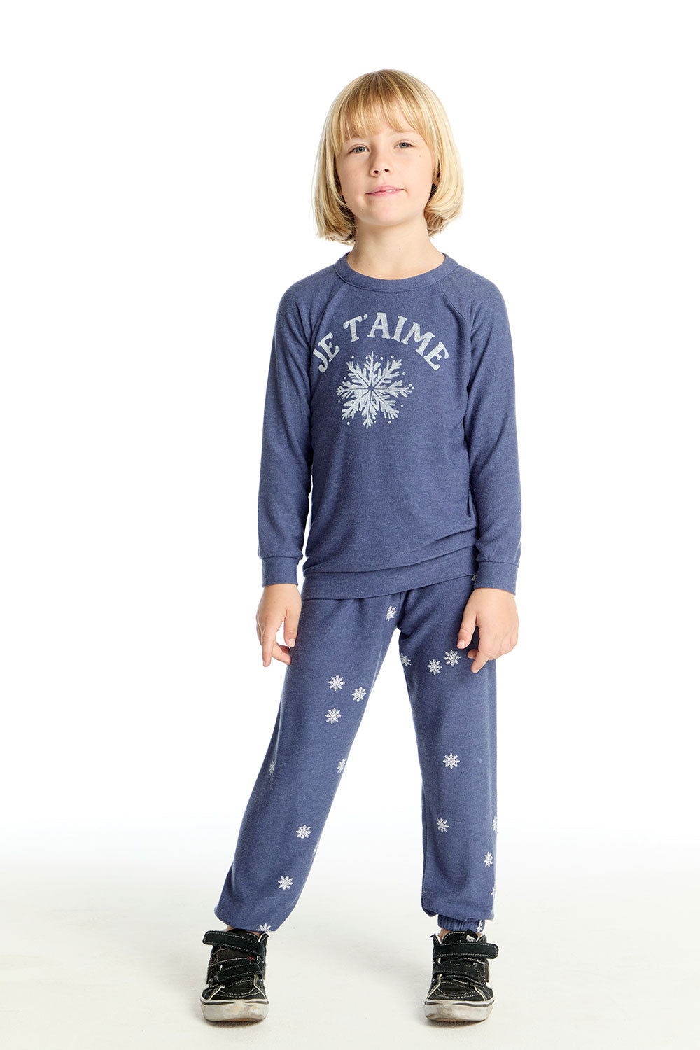 Je T’aime Snow Long Sleeve Girls chaserbrand