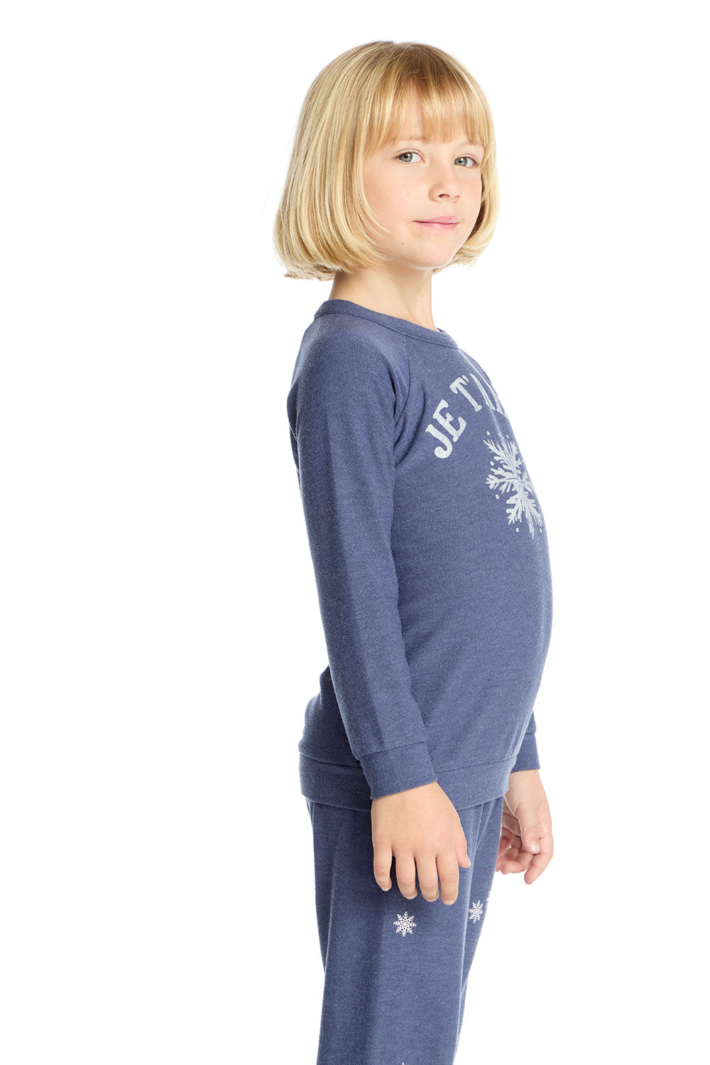 Je T’aime Snow Long Sleeve Girls chaserbrand
