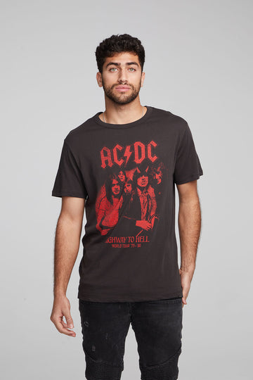AC/DC Highway To Hell Crew Neck Tee MENS chaserbrand