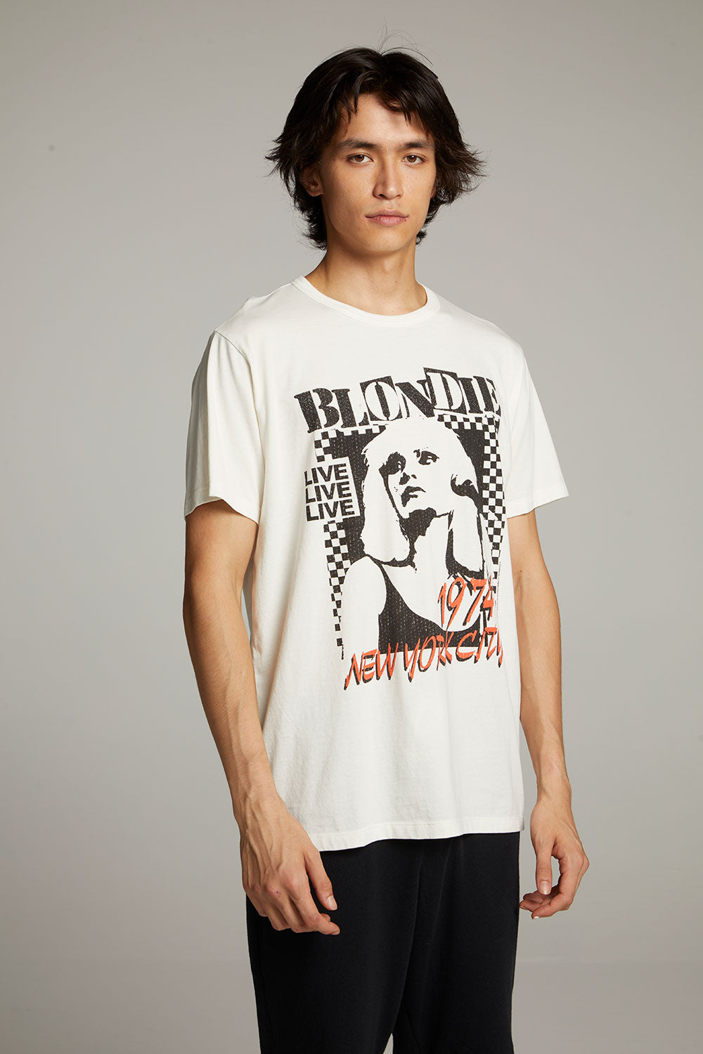 Blondie New York City 1974 Crew Neck Tee Mens chaserbrand