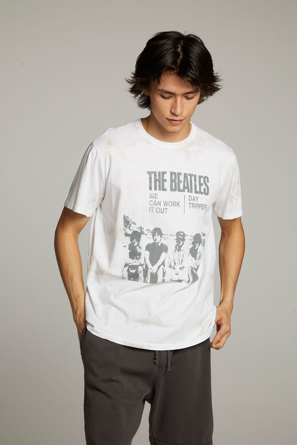 The Beatles Day Tripper Crew Neck Tee Mens chaserbrand