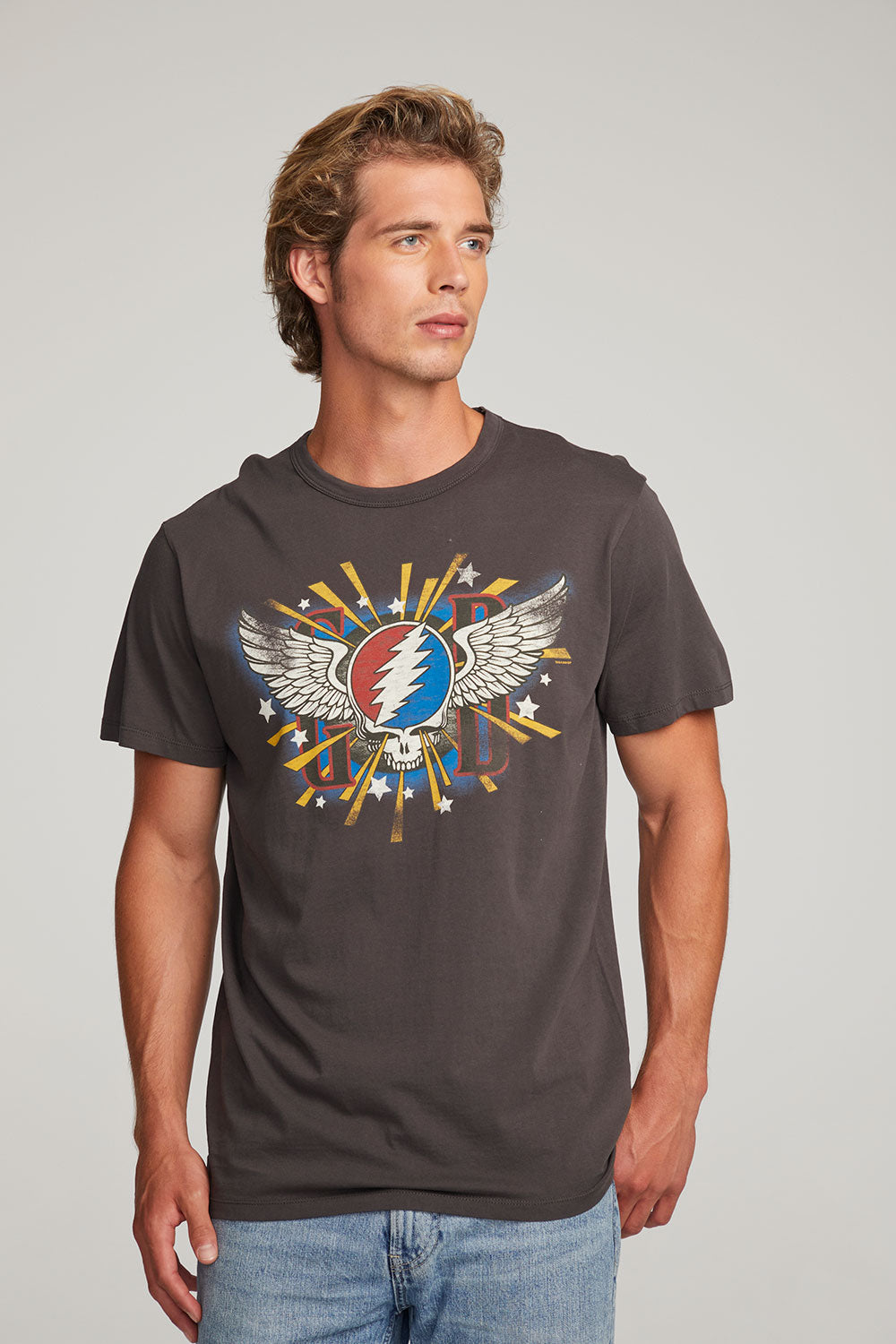 Grateful Dead Skull & Wings Mens Tee MENS chaserbrand