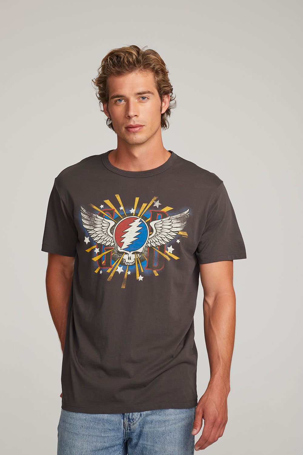 Grateful Dead Skull & Wings Mens Tee MENS chaserbrand