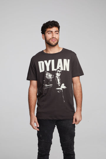 Bob Dylan Piano Crew Neck Tee MENS chaserbrand