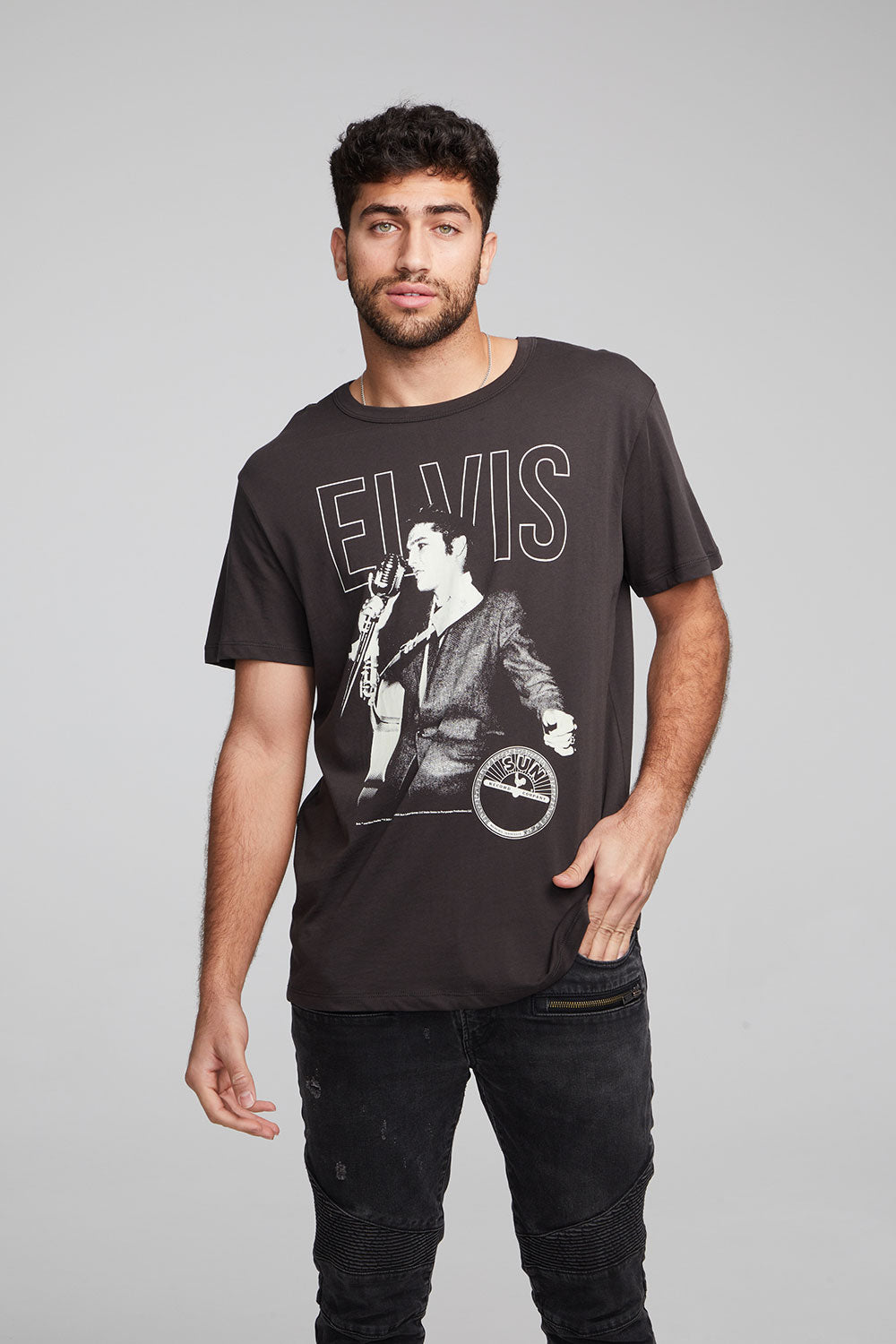Sun Records Elvis Crew Neck Tee MENS chaserbrand