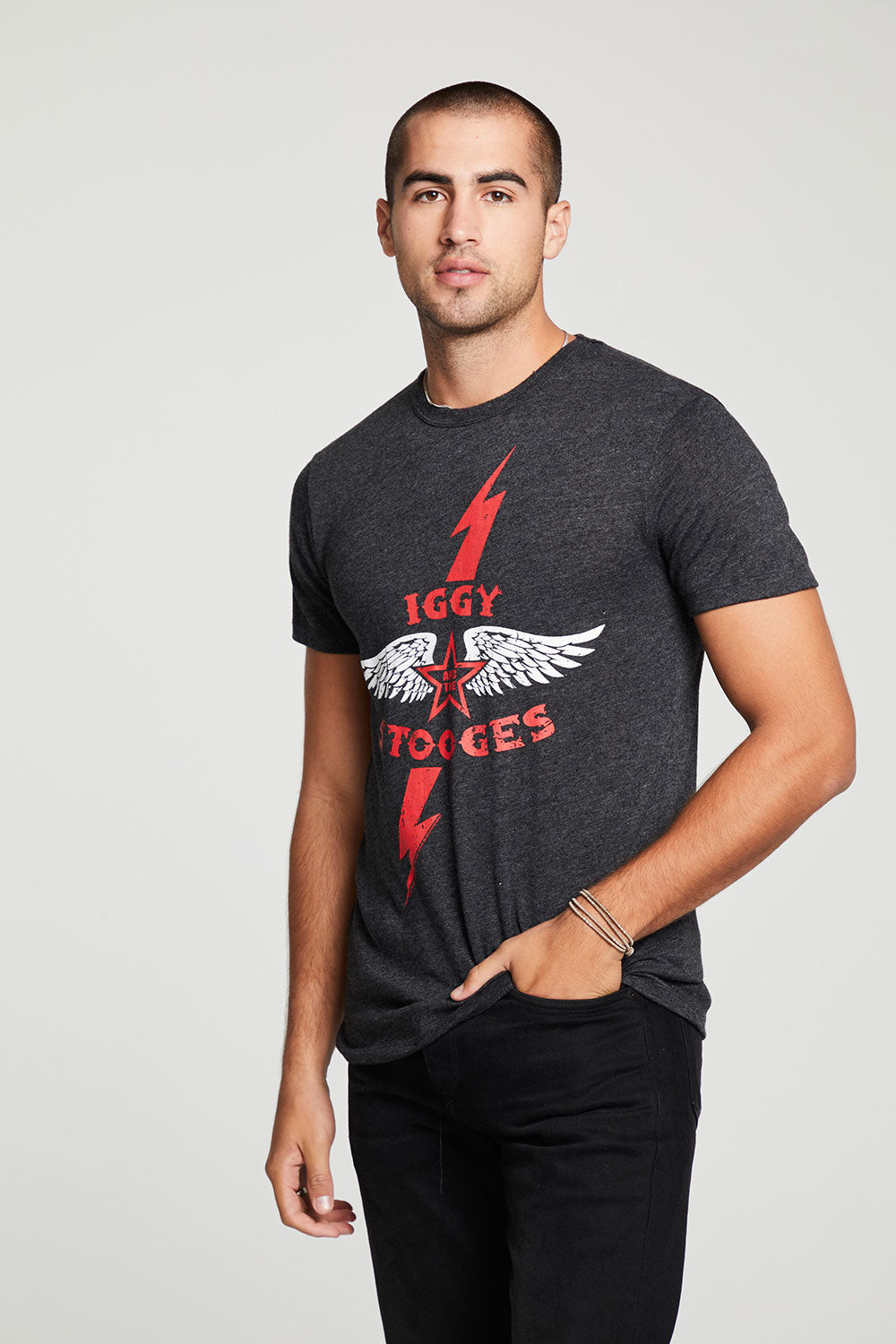 Iggy Pop The Stooges Mens Tee MENS chaserbrand