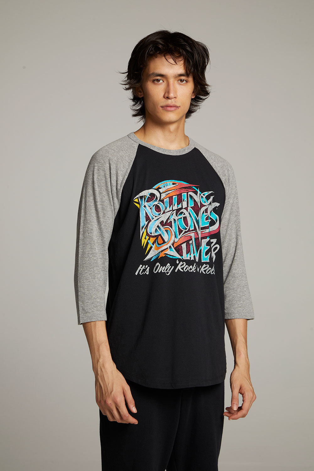 Rolling Stones Live '78 Basball Raglan Tee Mens chaserbrand