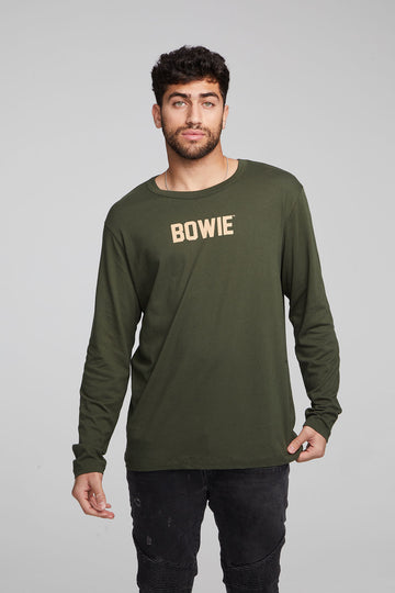 David Bowie Ziggy Stardust Long Sleeve Crew MENS chaserbrand