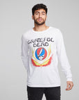 Grateful Dead Steal Your Face & Wings Long Sleeve Crew MENS chaserbrand