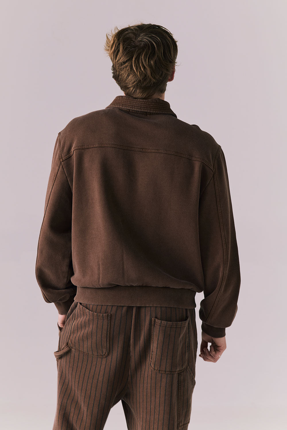 Back view of Est. 1905 Jacket with bold 1905 lettering.