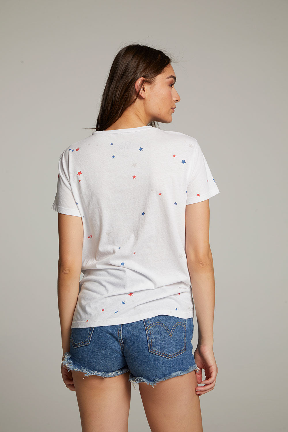 Americana Stars Crew Neck Tee WOMENS chaserbrand