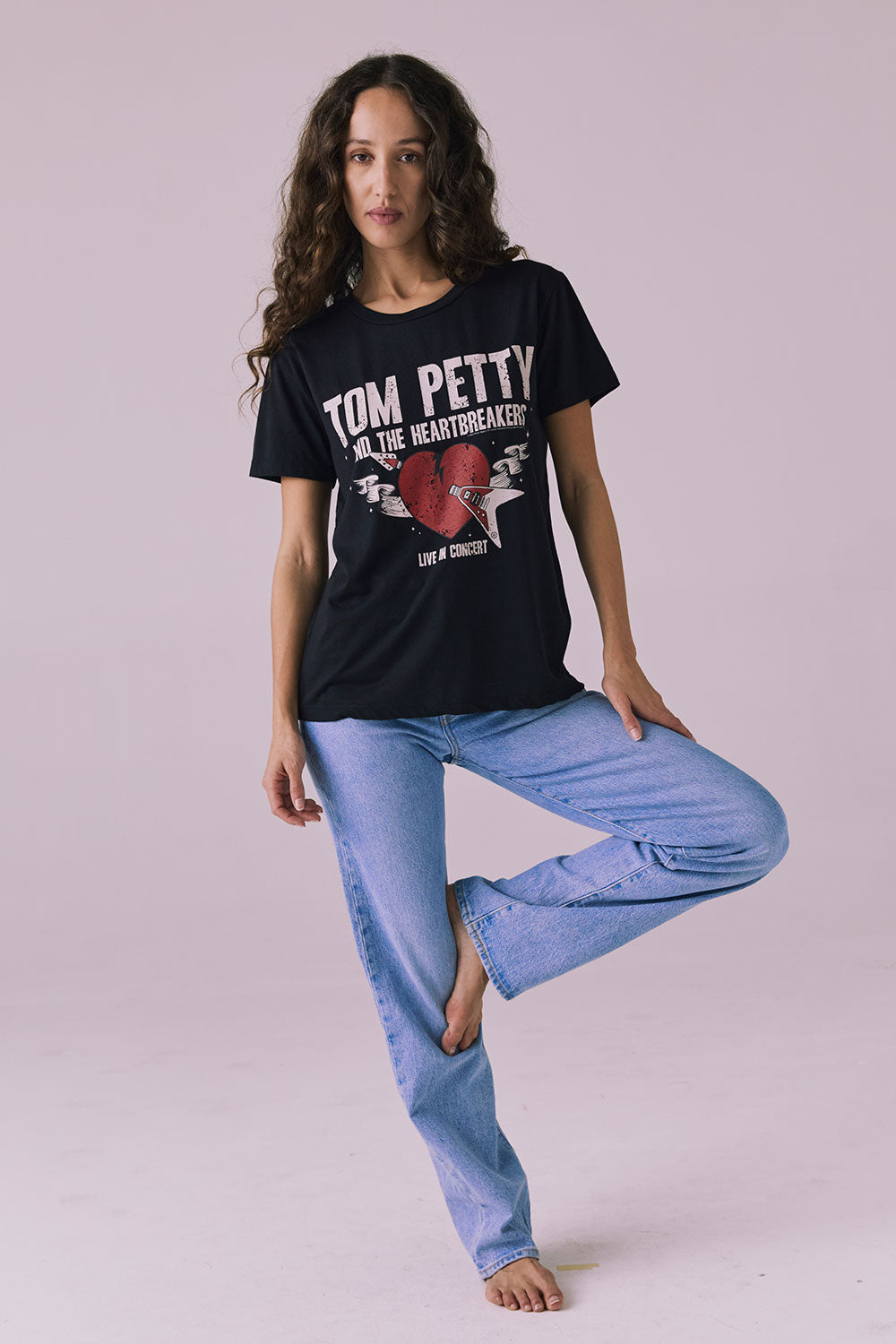Tom Petty Live In Concert Tee Womens chaserbrand