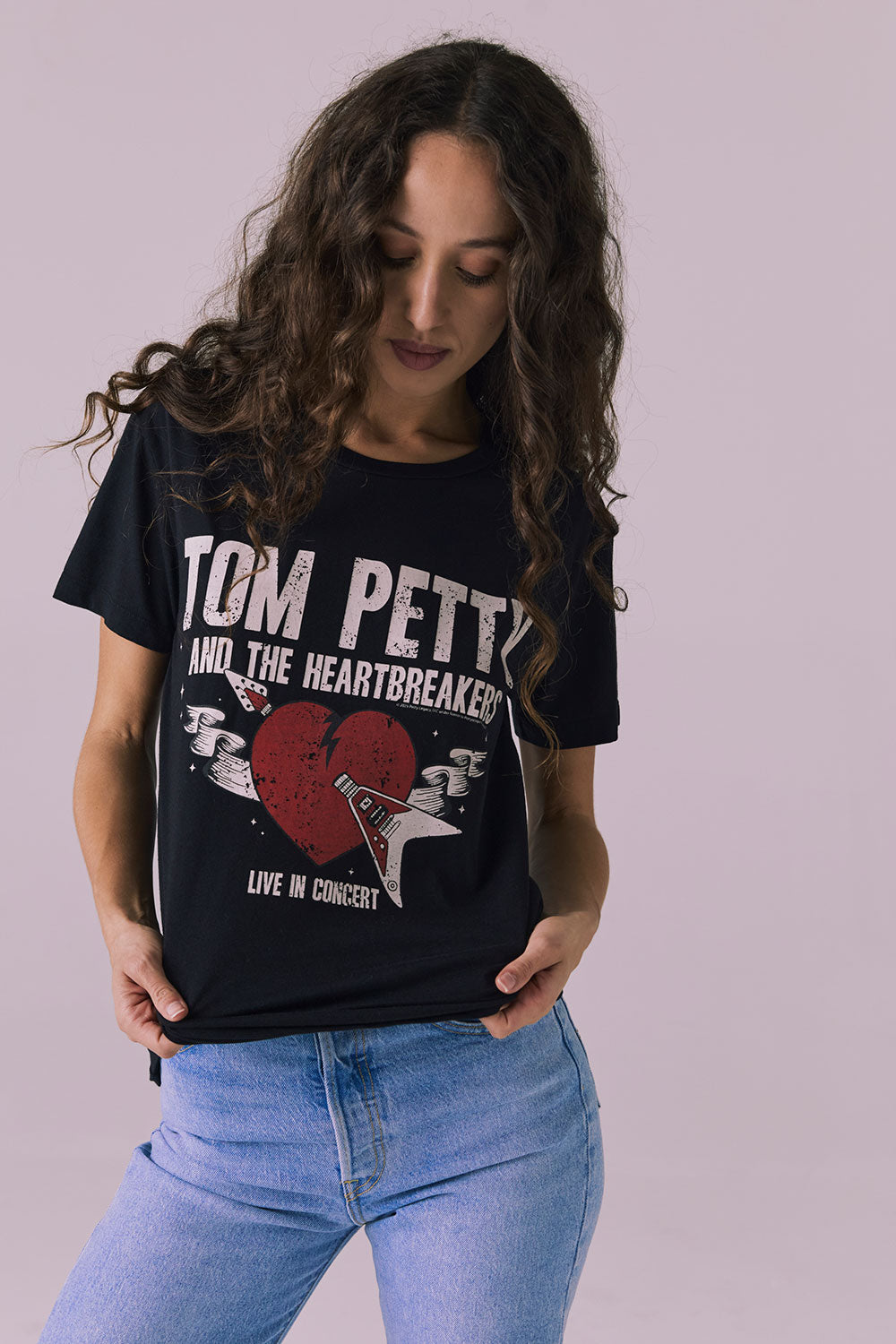 Tom Petty Live In Concert Tee Womens chaserbrand