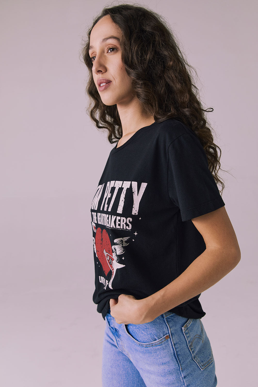 Tom Petty Live In Concert Tee Womens chaserbrand