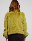 Puff Sleeve Green Olive Jacket WOMENS chaserbrand