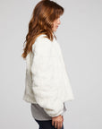 Puff Sleeve Starry White Jacket WOMENS chaserbrand