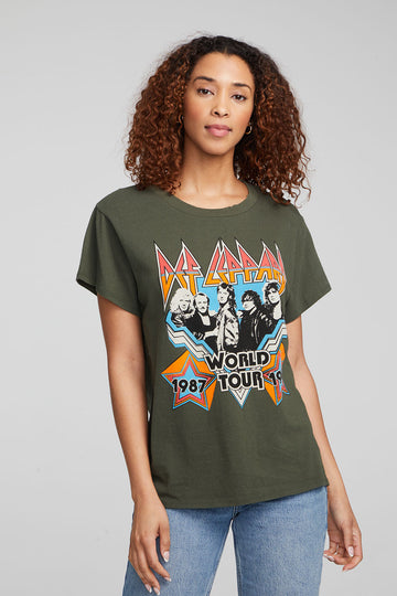 Def Leppard World Tour Tee WOMENS chaserbrand