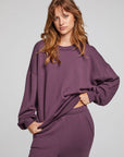Casbah Plum Perfect Pullover WOMENS chaserbrand
