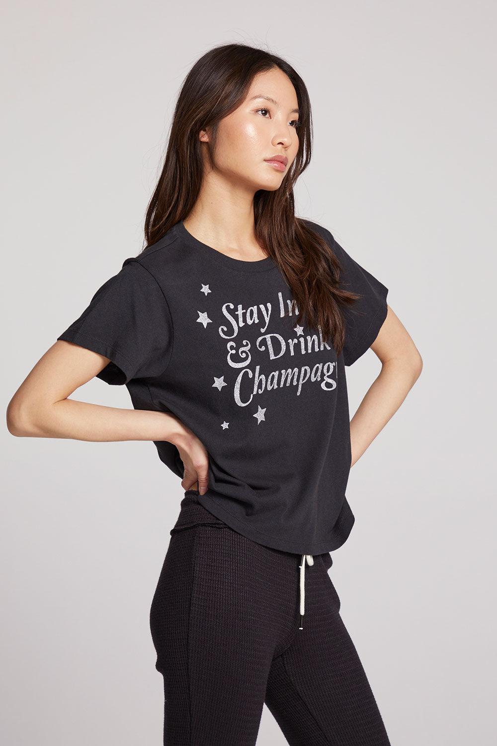 Stay In Stars Tee Womens chaserbrand