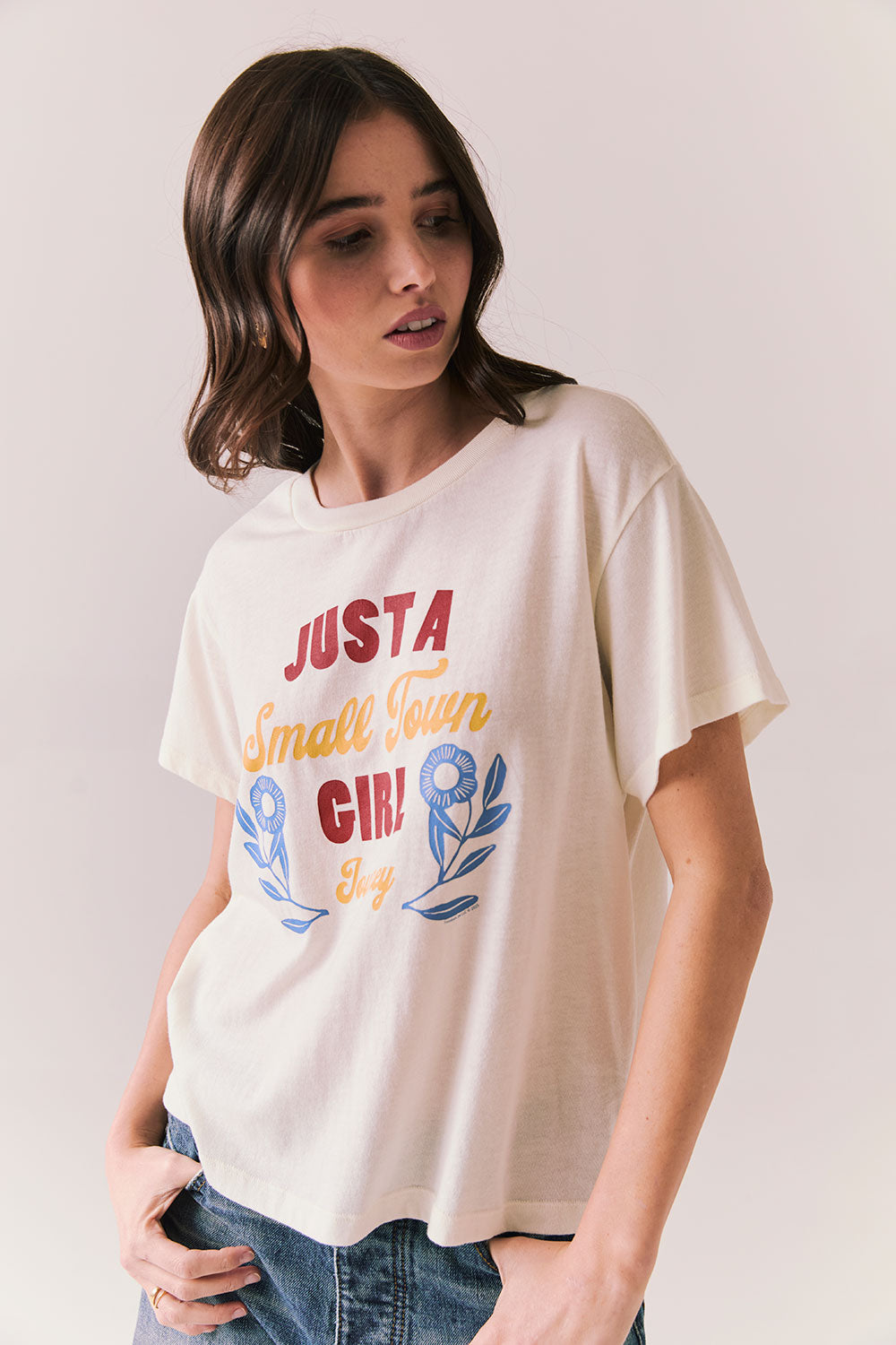 Jounrney Small Town Girl Tee Womens chaserbrand
