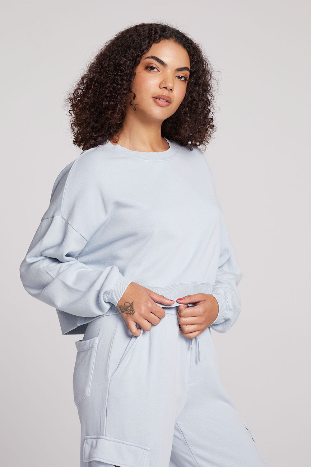 Scarlet Skyway Blue Pullover Womens chaserbrand