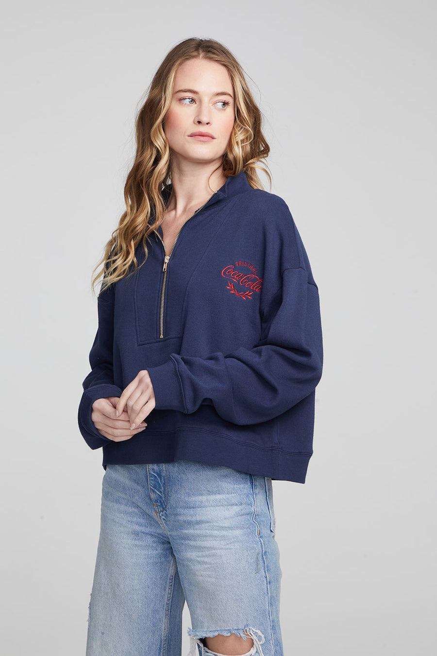 Coca Cola Original Cotton Fleece Pullover WOMENS chaserbrand