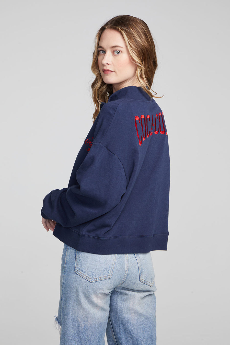 Coca Cola Original Cotton Fleece Pullover WOMENS chaserbrand