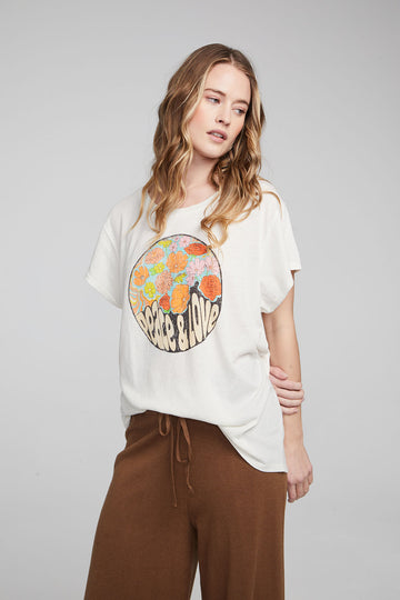 Flower Power Tee WOMENS chaserbrand