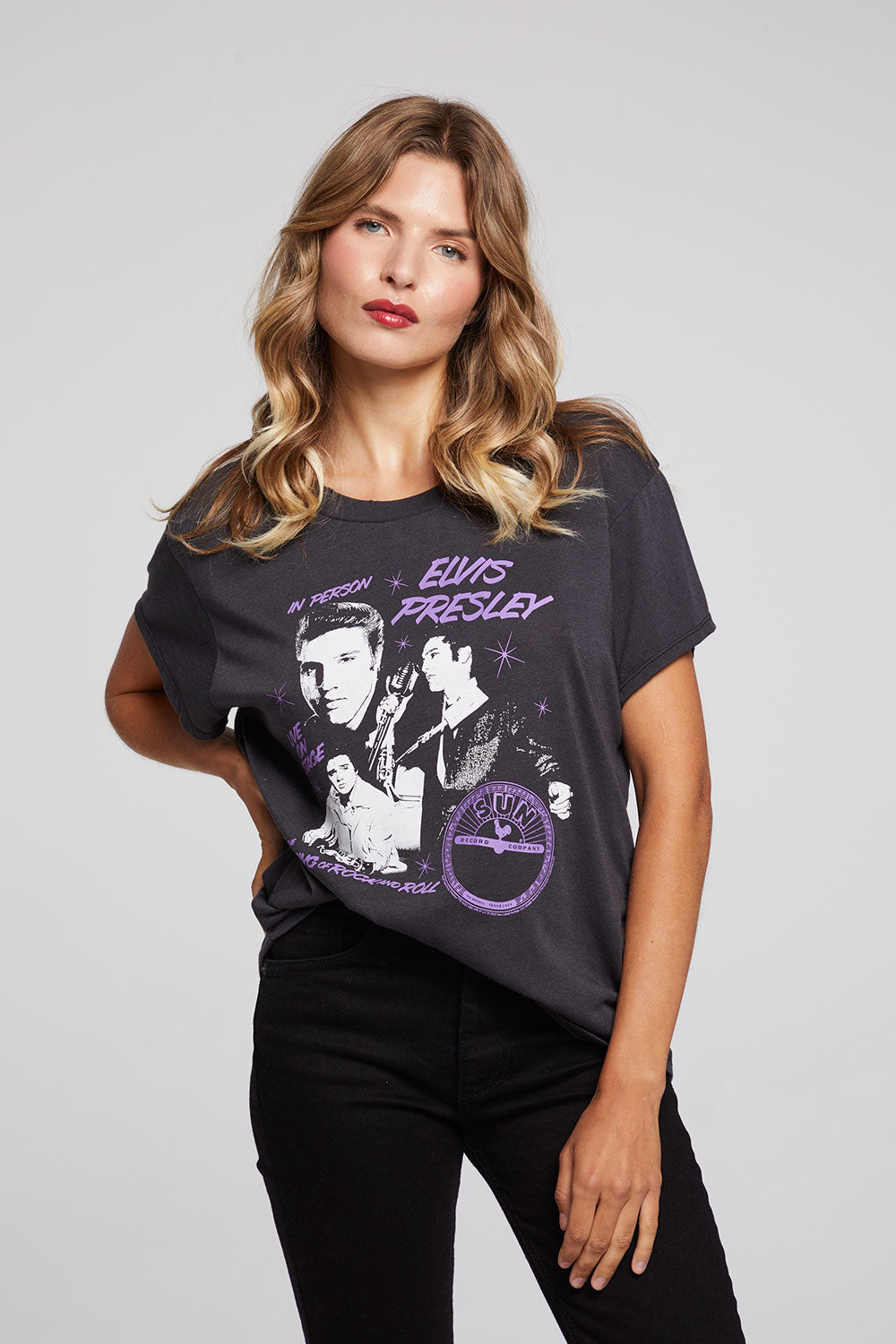 Sun Records The King Live Tee WOMENS chaserbrand
