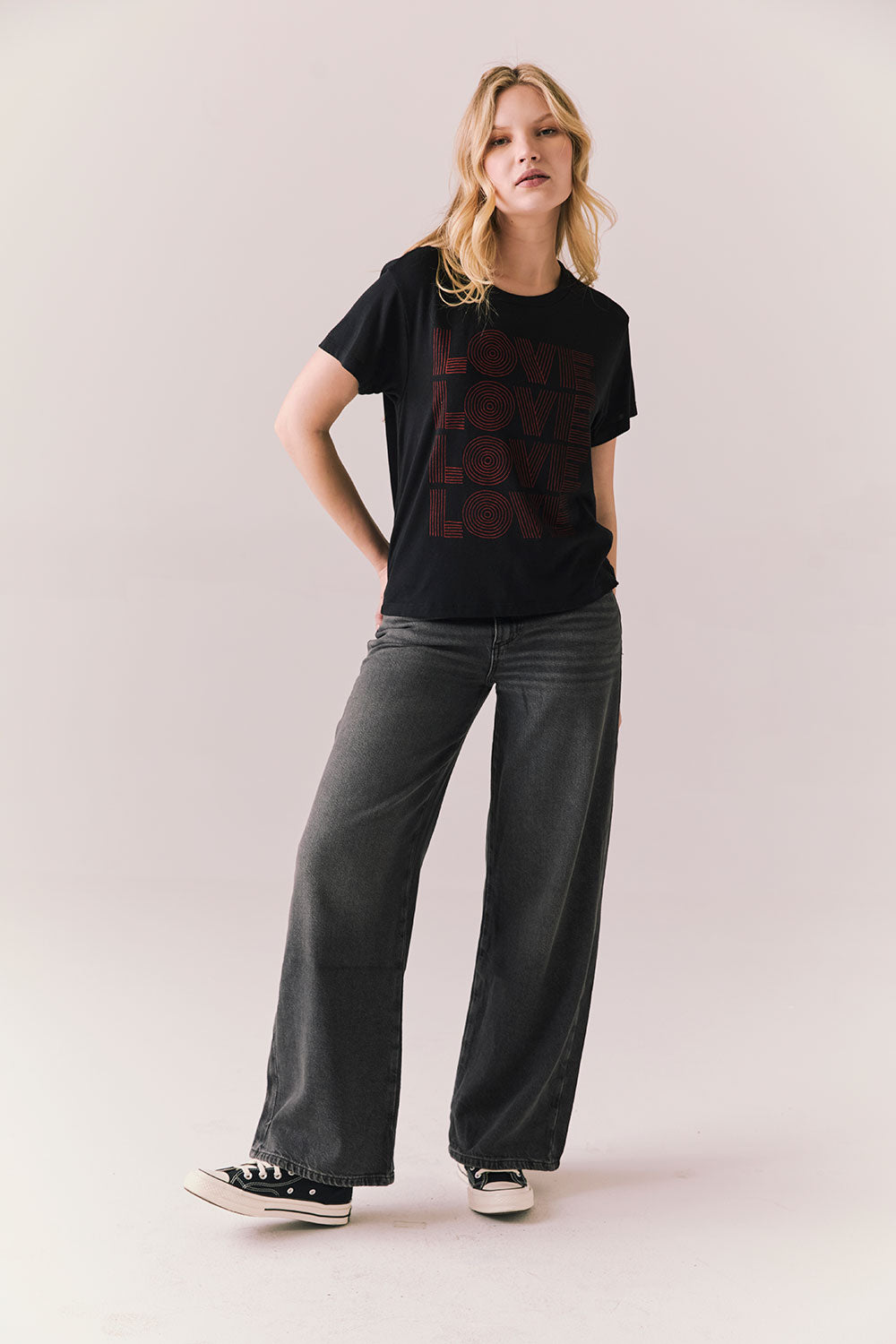 Love Love Love Tee Womens chaserbrand