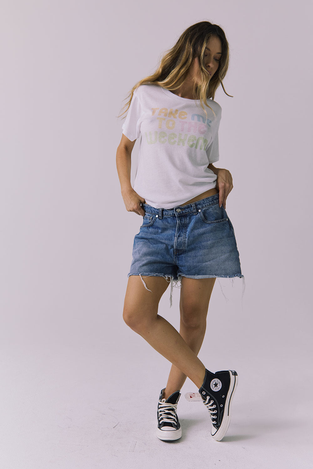 Womens Take Me To The Weekend Tee chaserbrand