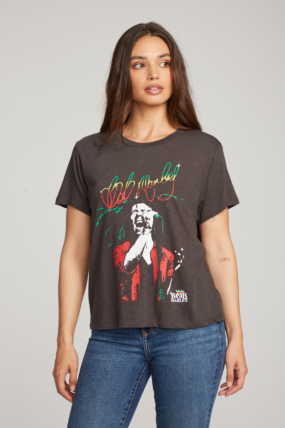Bob Marley Live On Stage Tee WOMENS chaserbrand