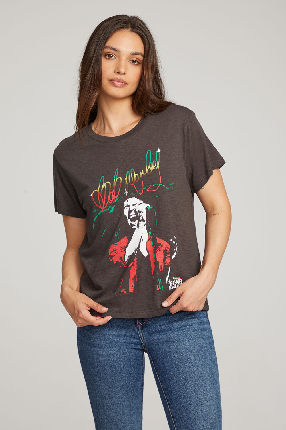 Bob Marley Live On Stage Tee WOMENS chaserbrand