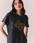 Willie Nelson Texas Boots Tee Womens chaserbrand