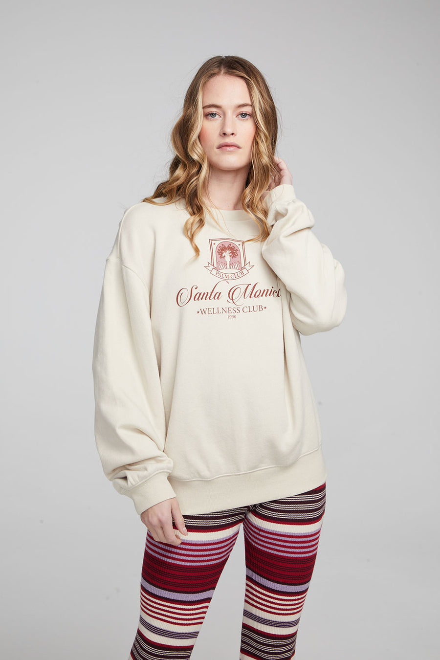 Palm Tree Club Pullover WOMENS chaserbrand