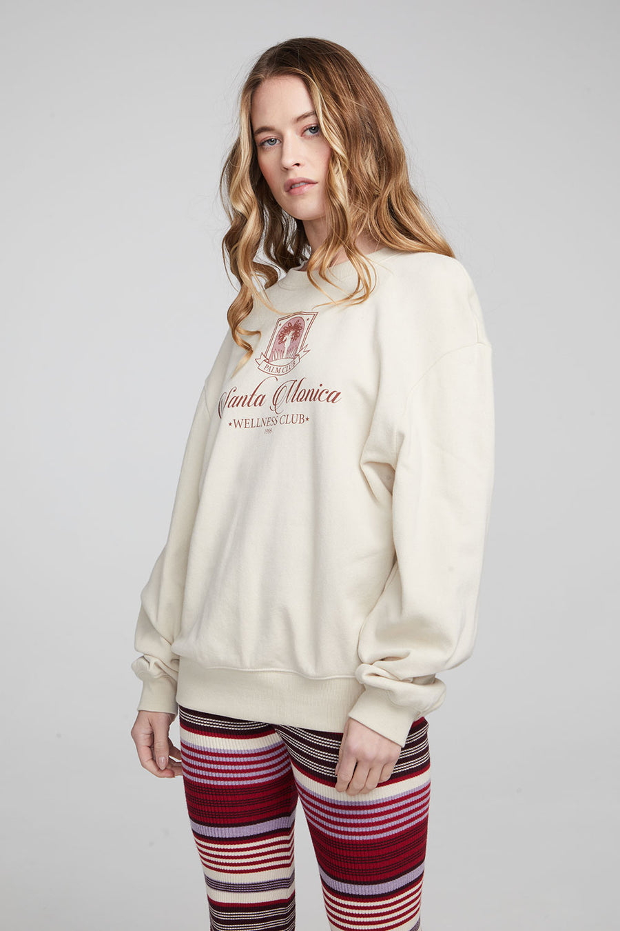 Palm Tree Club Pullover WOMENS chaserbrand