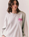 Heart Gradient Long Sleeve Womens chaserbrand
