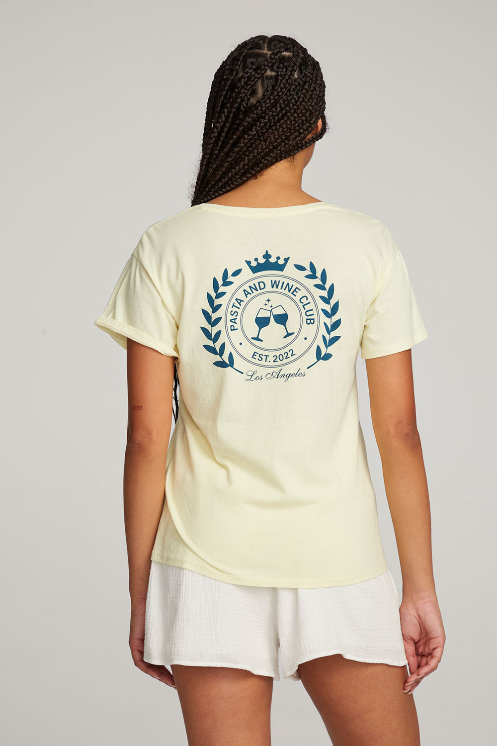 Pasta and Wine Club Tee WOMENS chaserbrand