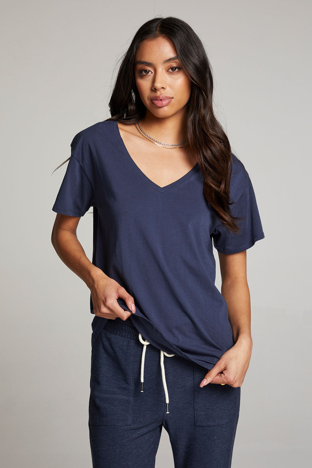 Everyday Essential Canopy V Neck Tee WOMENS chaserbrand