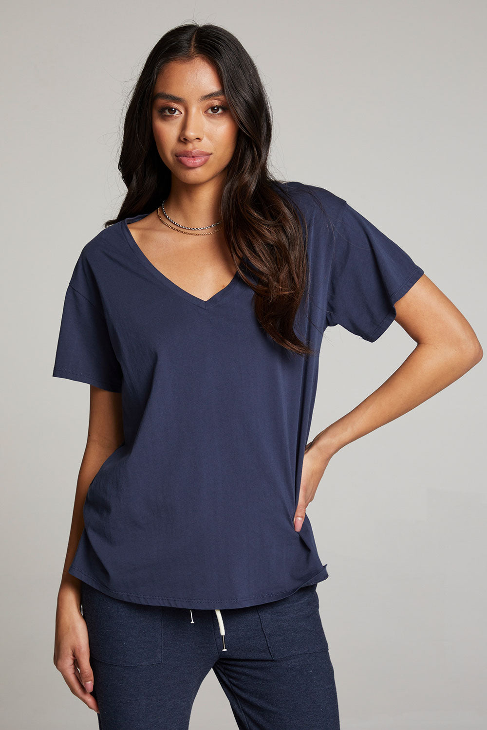 Everyday Essential Canopy V Neck Tee WOMENS chaserbrand